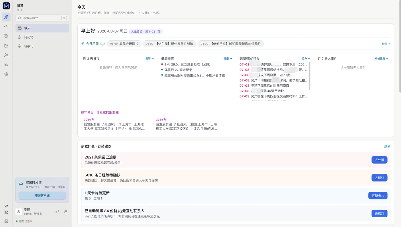 影随今日视图原型界面